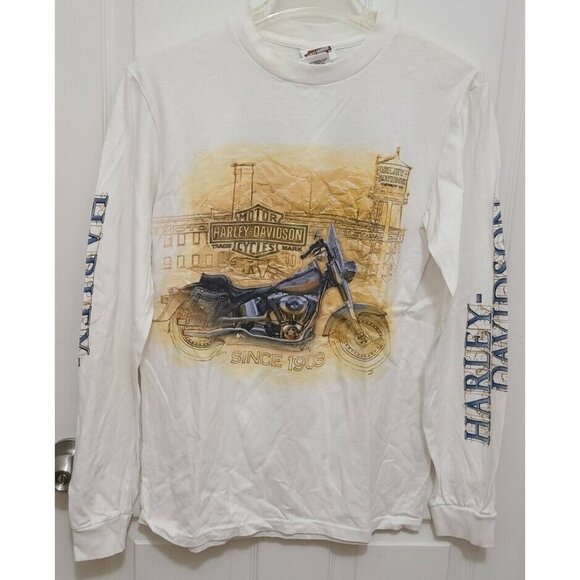 Harley Davidson Mens L/S T Shirt Outer Banks North Carolina Sexy Pirate Girls S - Picture 6 of 13